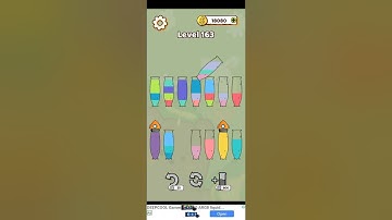 How to complete Drink sort master advance mod Level 163