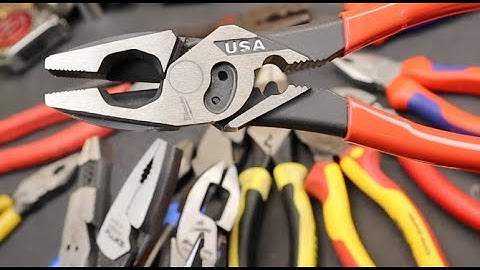 Lineman or Combination Plier? What Disqualifies? What