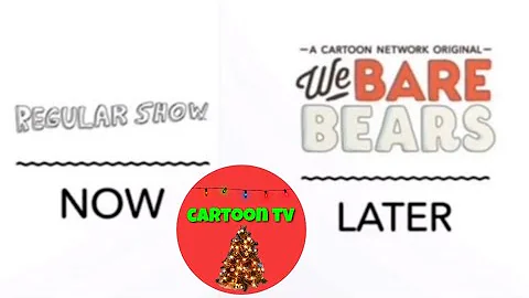 Cartoon network UK - Bumper now Regular Show , later We Bare Bears ( 2016 - 2017 )