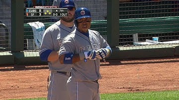 CHC@SF: Rizzo scores from second on Hicks