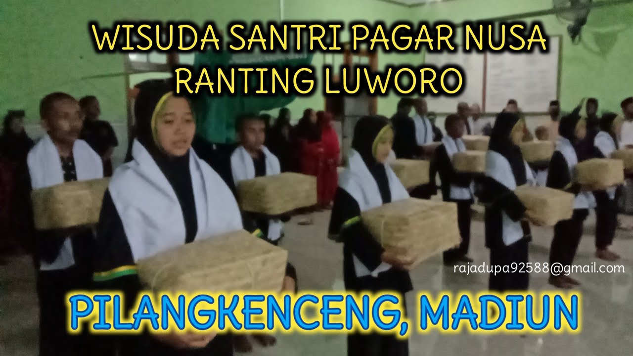 Pengesahan Warga Baru Pagar Nusa Ranting Luworo, Pilangkenceng, Madiun