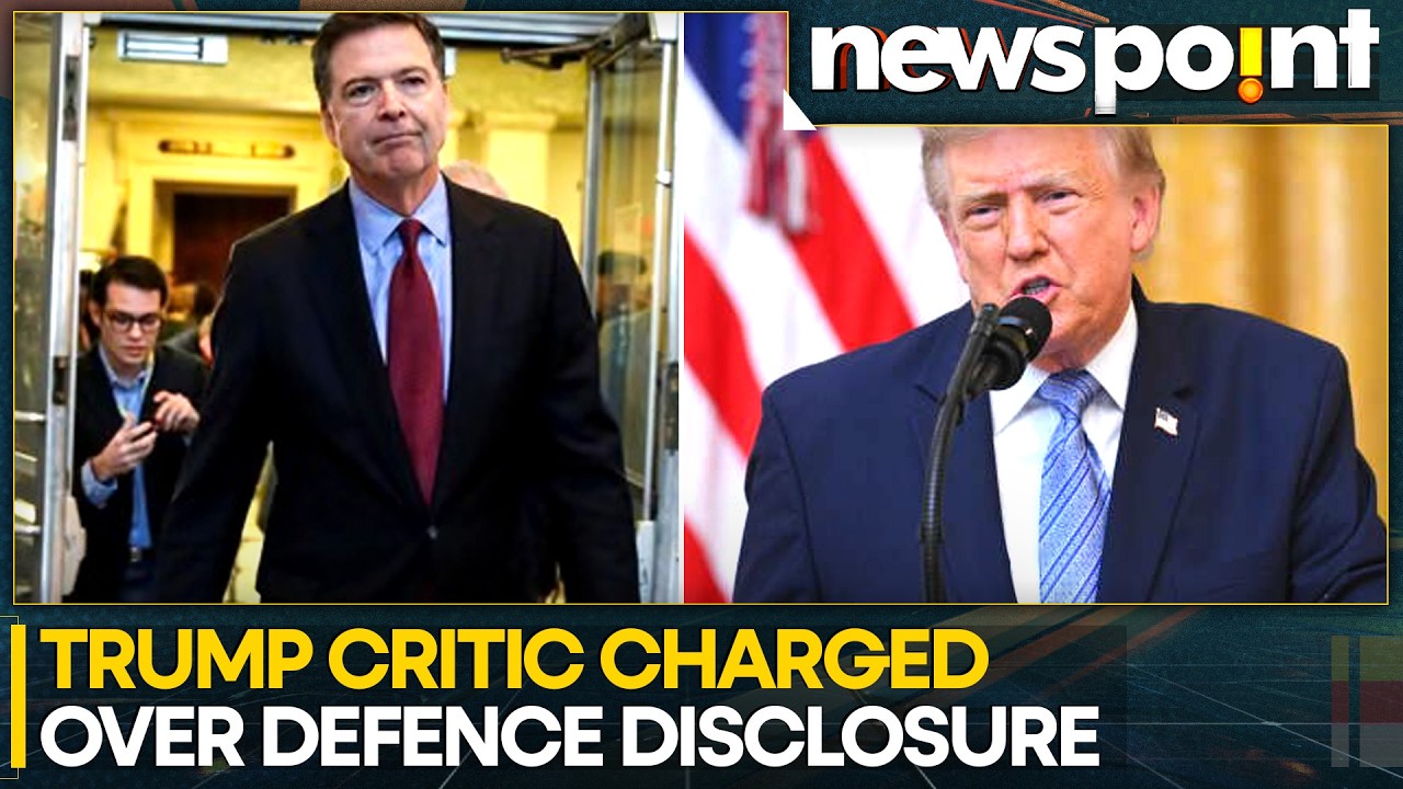 Ex-FBI Chief James Comey Hit With Fresh Charges | WION Newspoint