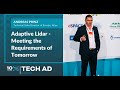 Adaptive Lidar – Meeting the Requirements of Tomorrow