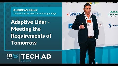 Adaptive Lidar – Meeting the Requirements of Tomorrow