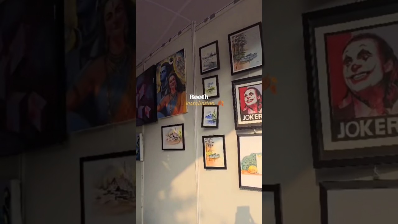 Booth Installation | Art Exhibition ✨ 