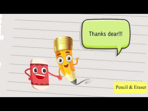 The Pencil and The Eraser | Inspirational Story for Kids | Sugi Animates | Moral Stories for Kids | Sugi