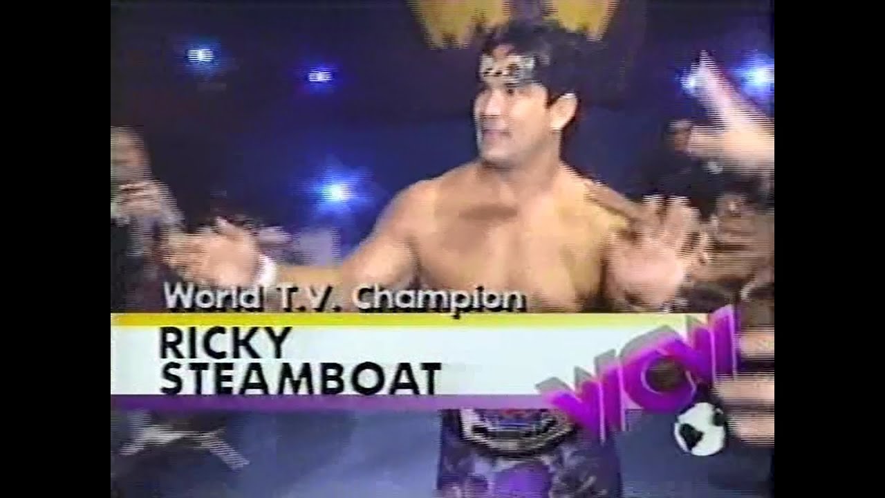 TV Title Ricky Steamboat Vs Scott Steiner Worldwide Oct 17th 1992