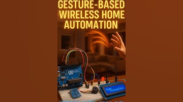 Gesture Based Home Automation using Gyro MPU-6050, Arduino UNO