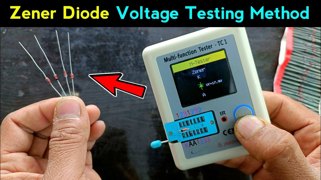 Zener diode voltage testing method 💯 Zener diode voltage check How