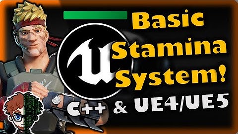 Basic Stamina System! | How To Make YOUR OWN FPS | Unreal & C++ Tutorial, Part 69