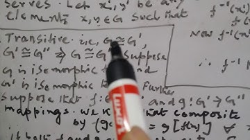 The relation of Isomorphism in the Set of all groups iin an equivalence relation