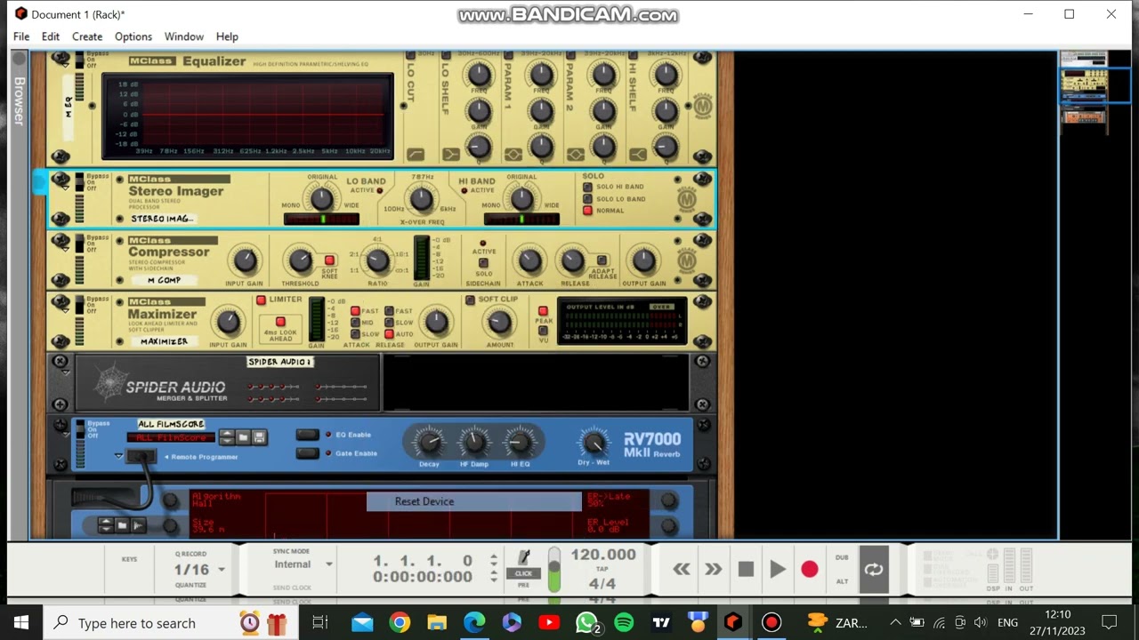 How to connect (FX- RV7000 & The Echo) and separating your kick.