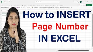 How to Insert Page Numbers in Excel (Easy Step-by-Step) | Excel Tutorial in Hindi