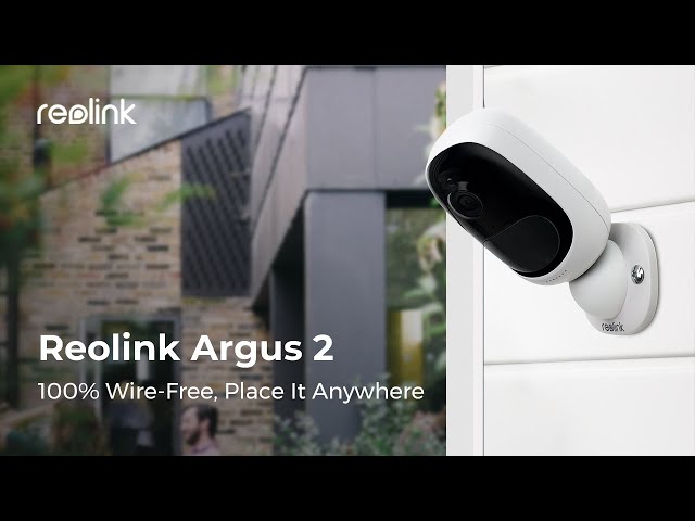 Cámara de Seguridad Exterior Argus 3 Pro Reolink – BLU/STORE
