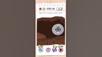 Brain Test Level 316 Walkthrough Solution