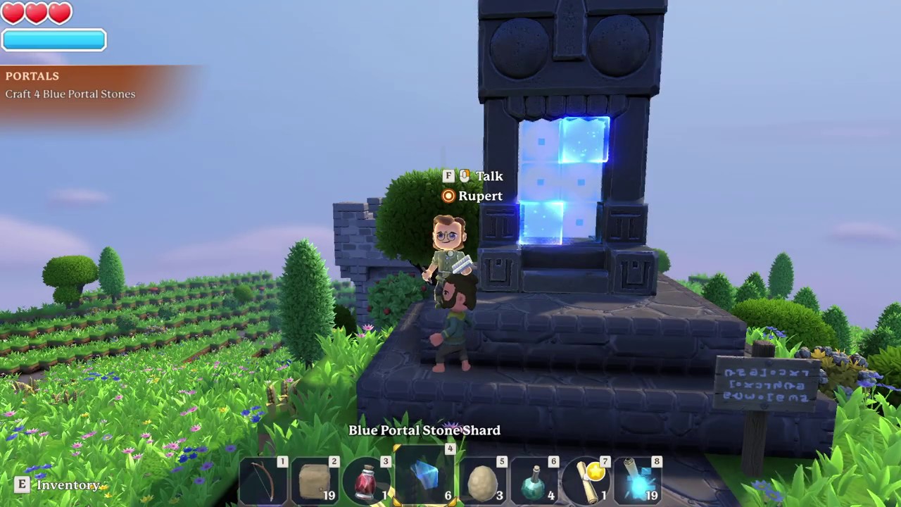 Portal Knights - Druids, Furfolk and Relic Defense Gameplay | PC Game Walkthrough