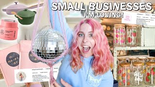 Small Business Finds I&#39;ve Been LOVING Lately | What I Bought This Month | Hit or Miss