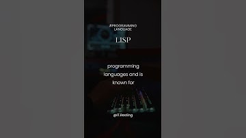 Lisp. Programming language
