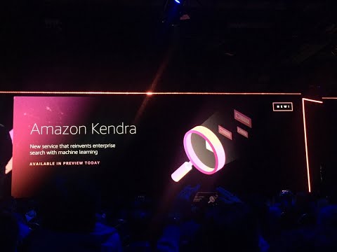 Amazon announces general availability of its enterprise search platform Kendra