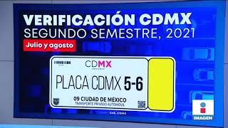 Publican calendario para la verificación vehicular en CDMX | Noticias con Yuriria Sierra