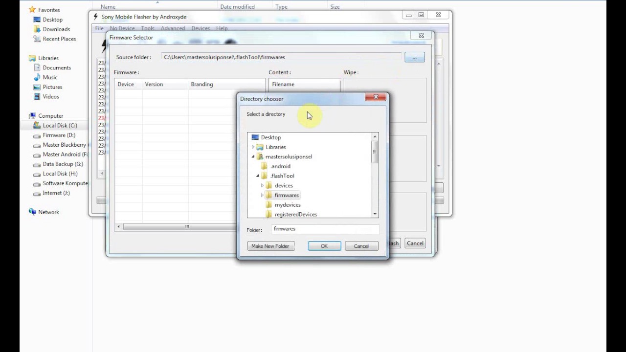 flashtool xperia x10i