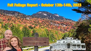 Fall Color Report -  (October 13th-14th, 2023) - Western NC