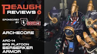 Video Review: Archecore ARC-14 FA BERSERKER ARMOR (SPG Platoon)