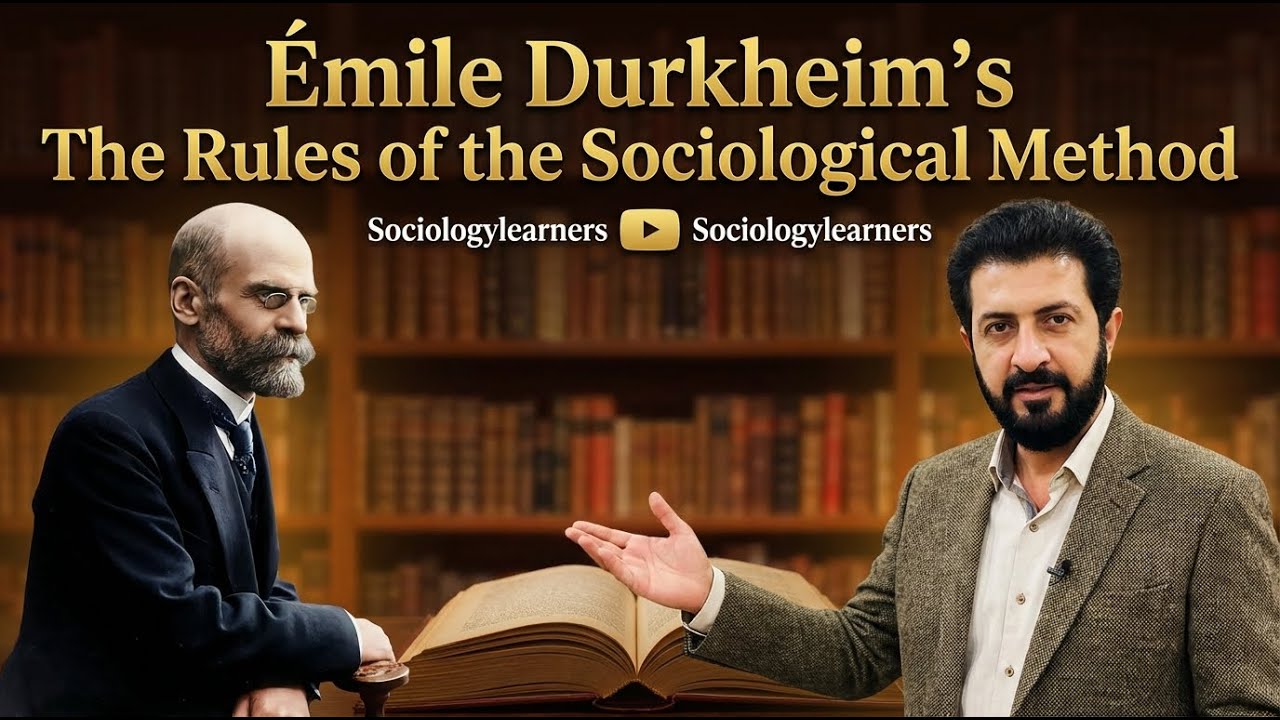 Émile Durkheim's The Rules of the Sociological Method - YouTube