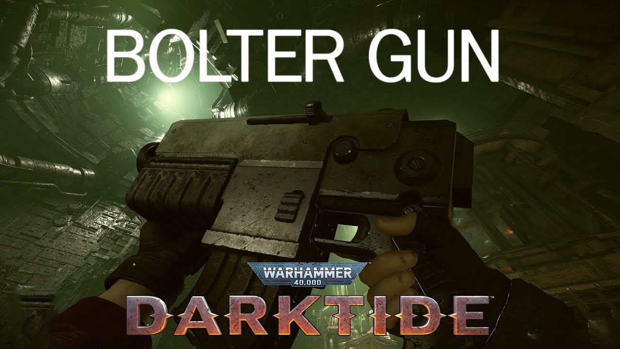 DARKTIDE Veteran l Tactical Axe + Bolter Gameplay｜Warhammer 40k