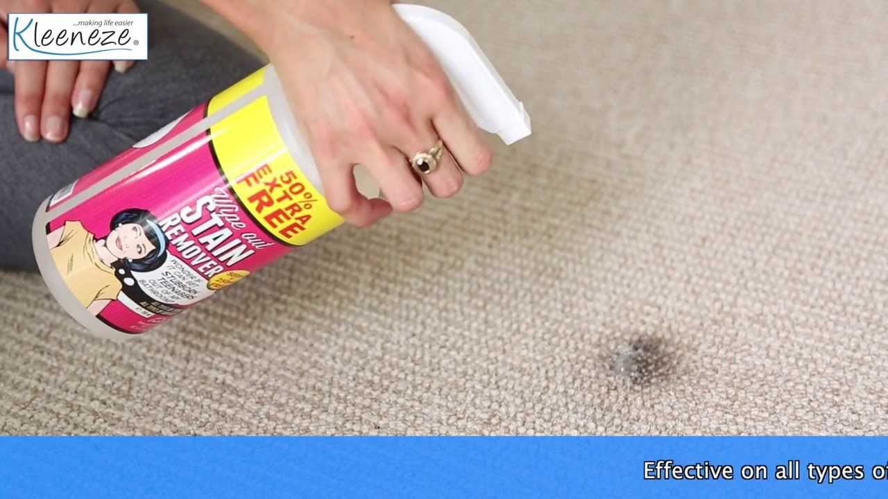 Wipe Out Stain Remover YouTube