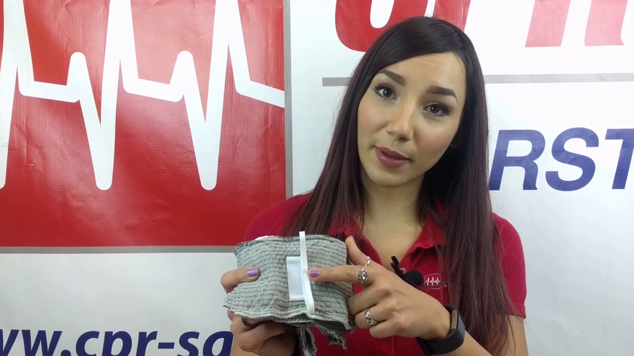 CPR Savers Emergency Pressure Bandage (4" x 5") - Item: CPRS-BAND-4