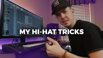 MY TRICKS HOW TO USE HI-HATS | Making a Beat FL Studio