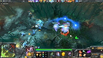 dignitas/Bergie in Dota 2: "Leave me, no wait that was a bad idea..."
