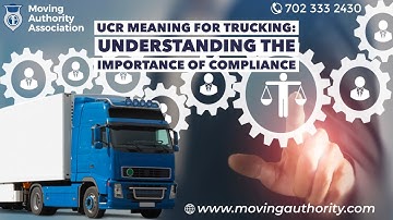 UCR Meaning For Trucking Understanding The Importance Of Compliance ⛟ 📦