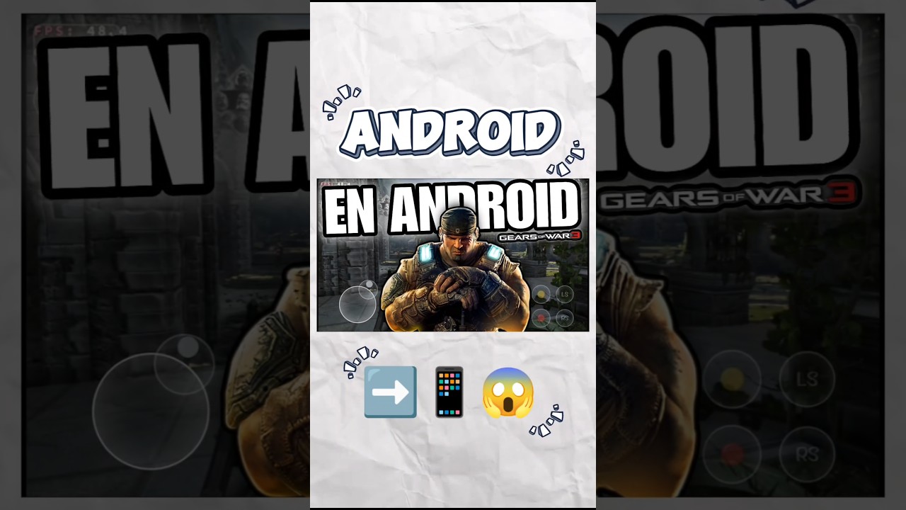 Gears Of War 3 para ANDROID 📱😱🔥 
