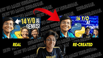 How To Make Thumbnail Like ISHAN SHARMA