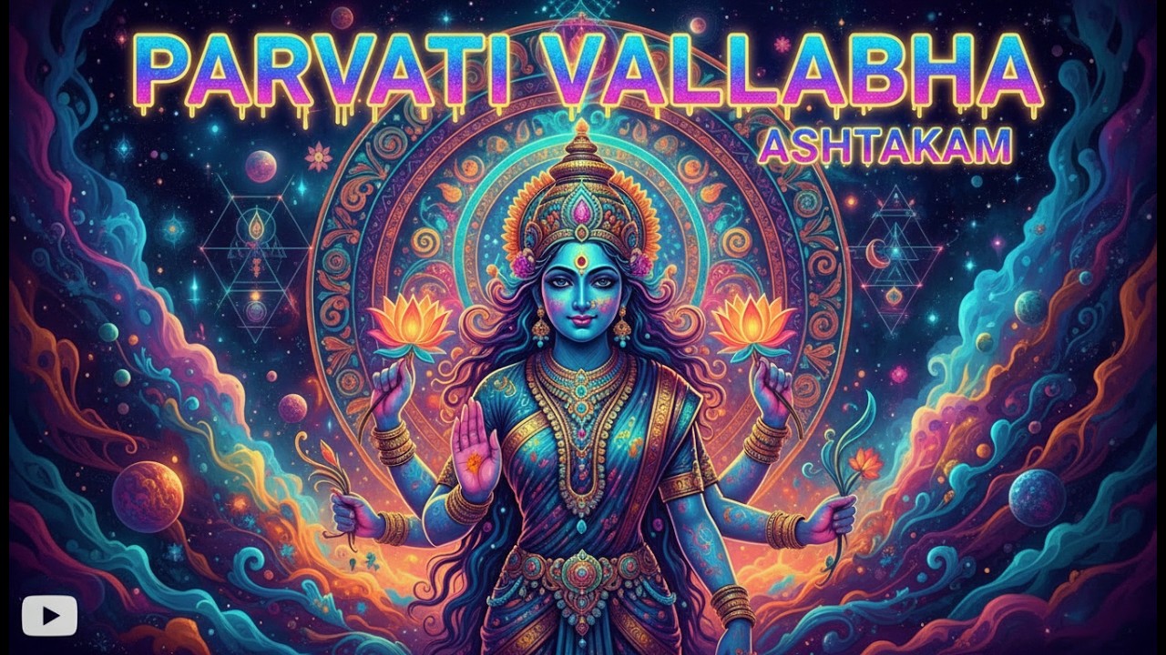 Parvathi Vallabha Ashtakam | Psychedelic Trance for Shiva–Shakti Union & Divine Harmony