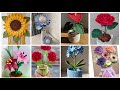 60+ Beautiful Crochet Flower Ideas | Handmade Floral Decor Collection 2026