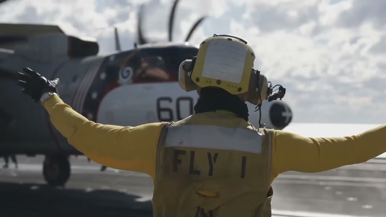 FLIGHT OPS Aboard the USS Dwight D. Eisenhower (CVN 69)