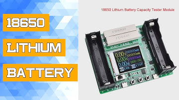 18650 Lithium Battery Capacity Tester Module MAh MWh Digital Battery Power Detector Module 18650 Bat