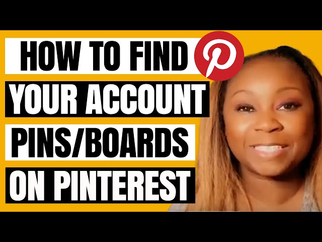 How to Find Your Pinterest Account, Pins, Boards; Search Accounts in  Pinterest