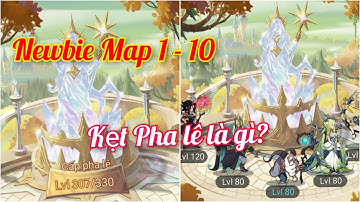 Afk Arena | Newbie S1075 Giai đoạn map 1 - 10 Kẹt pha lê là gì? Thánh Địa Afk