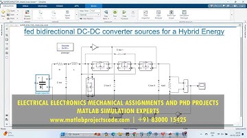 Battery fed buck boost converter and a supercapacitor fed bidirectional DC DC converter
