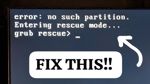 {SOLUTION} Ubuntu Boot Error! - NOW I HAVE GRUB - quick fix!!