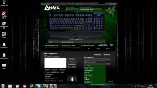 Razer Lycosa Macro Web Browser with multiple tabs