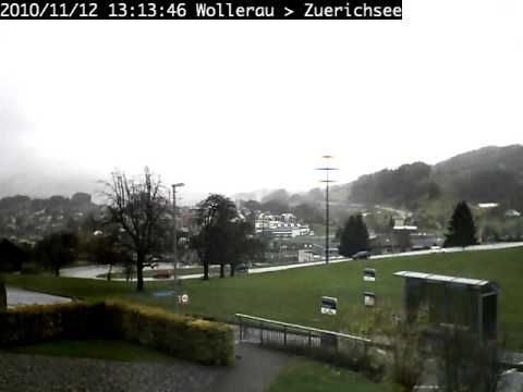 Webcam Wollerau - Zürichsee (First Day - Timelapse Movie)