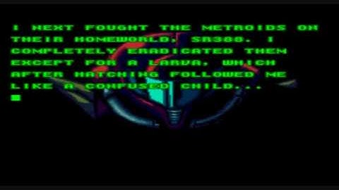 super metroid intro  for super nintendo snes 16:9 widescreen