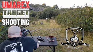 Umarex - Shooting Air javelin HPA Converter, HDR 50, & Hand Crossbow, Target practice!