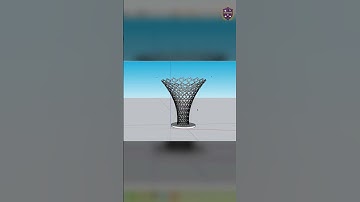 New Parametric Design Animation😯🤪🔥 #sketchup #trending #shorts