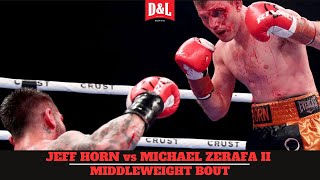Jeff Horn vs. Michael Zerafa II | WBO \& WBA Regional Middleweight Title Fight